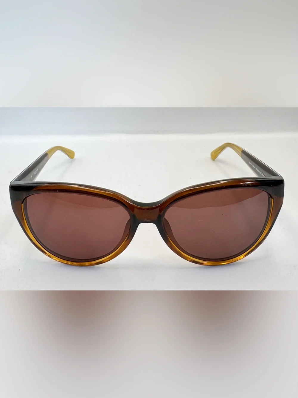 Guess GU7191 Brown Oval Sunglasses Frames Only